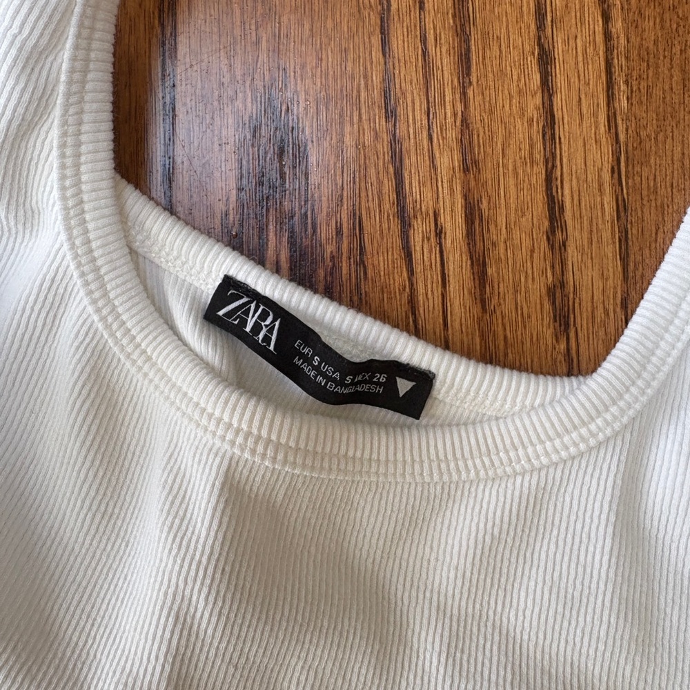 BUNDLE of Summer Crop and Tank Tops - Zara and American Eagle - Picture 2 of 9